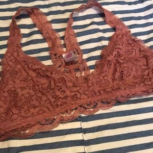 Coral Lace Bralette